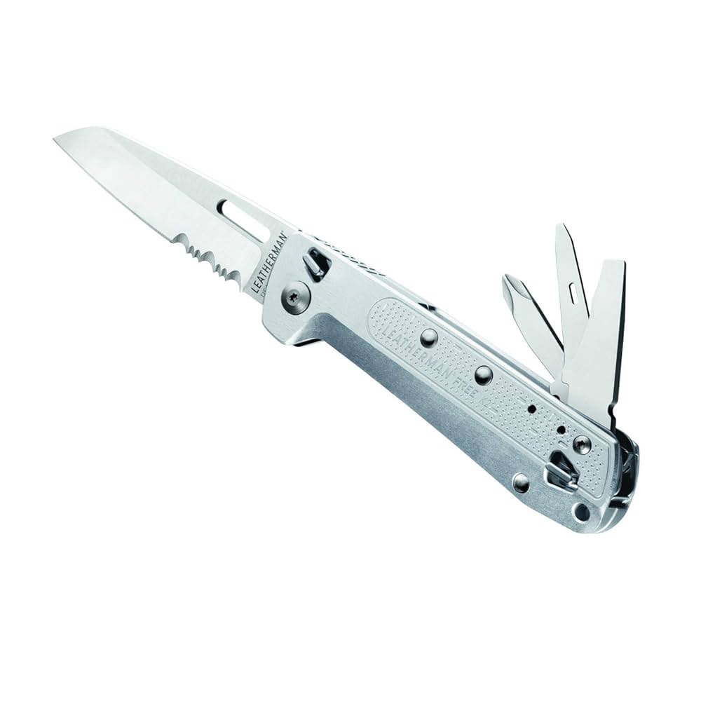 LEATHERMAN  FREE マルチツール LEATHERMAN, FREE P4 Multitool with Magnetic Locking, One